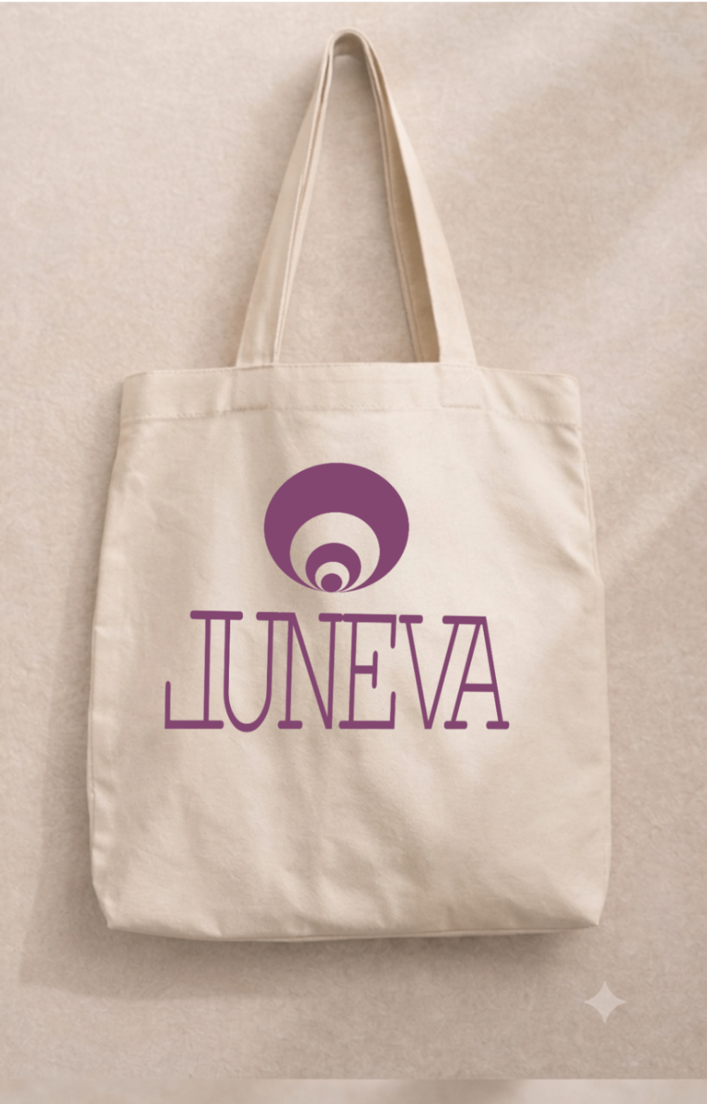 Luneva branded canvas tote bag